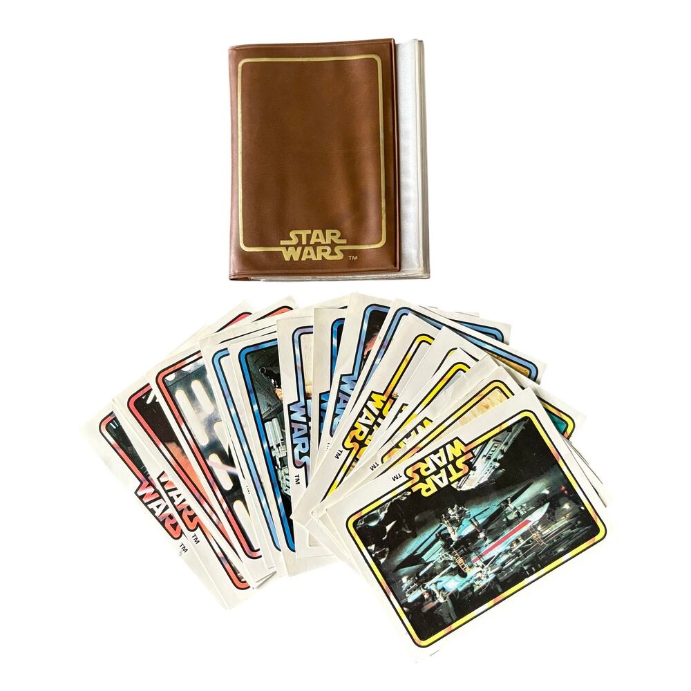 Star Wars Vintage General Mills Oversized Trading Cards Complete - Album Booklet